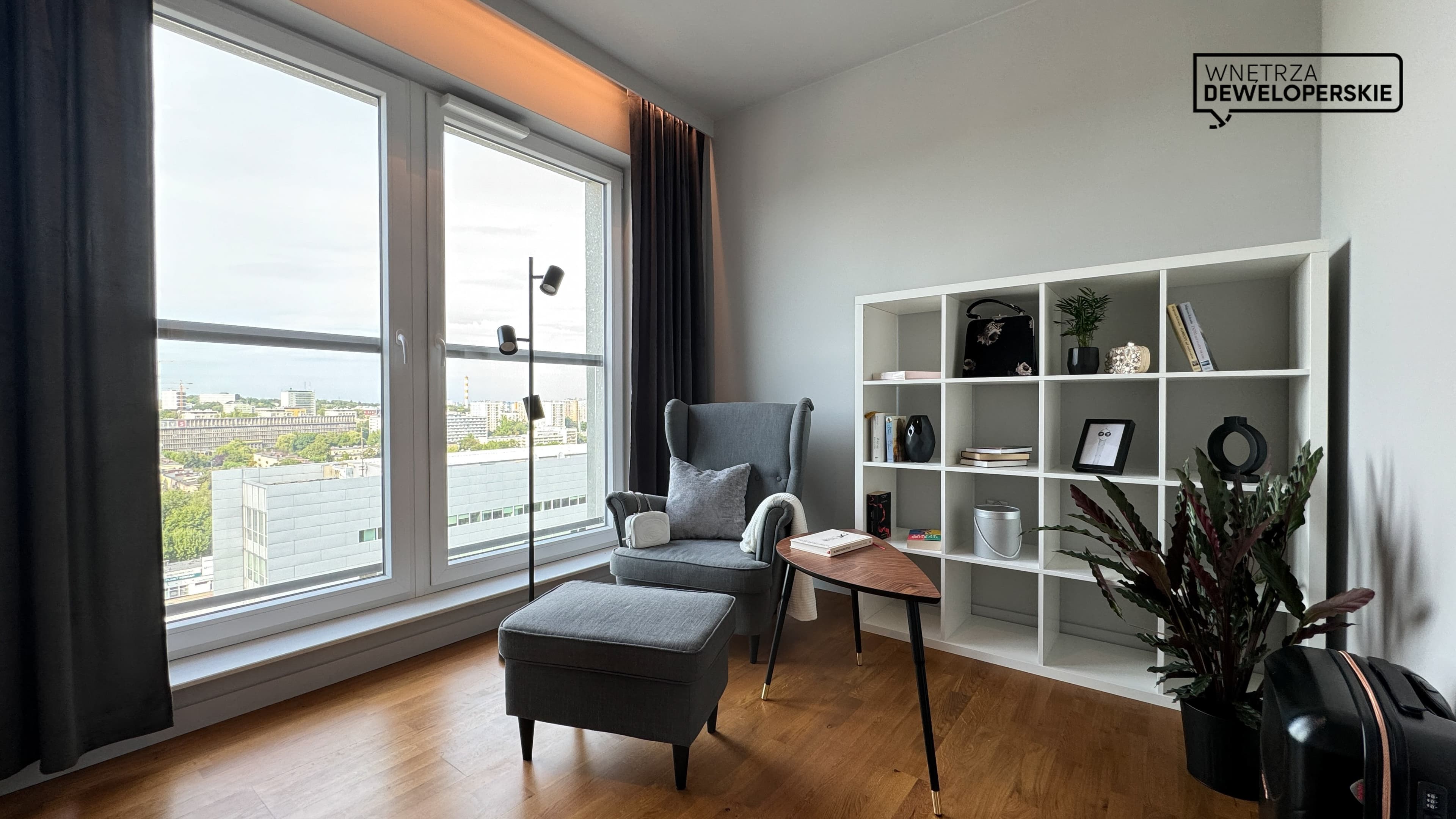 Functional room during the day