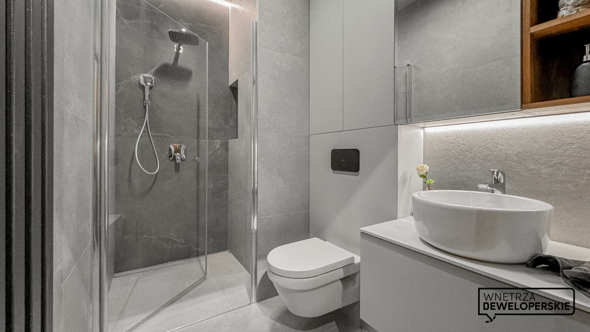 Interior - bathroom with a shower